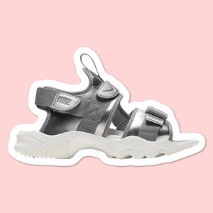 NEW Nike Canyon Hiking Water Sandals Metallic Grey